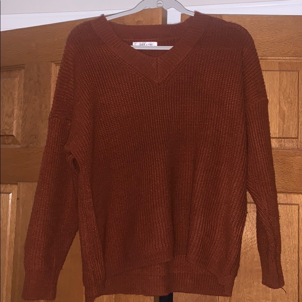 🌺V neck sweater